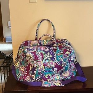 Vera Bradley Large Weekender Travel Bag